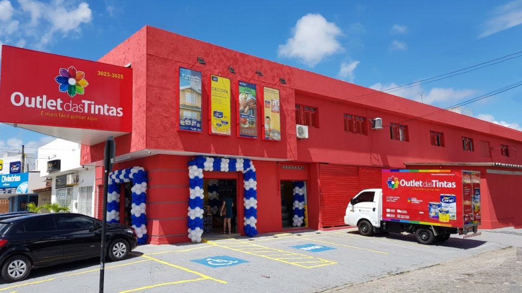 franquia Outlet das Tintas