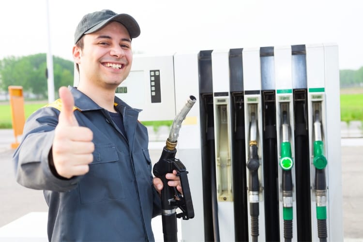 ideias criativas para posto de gasolina